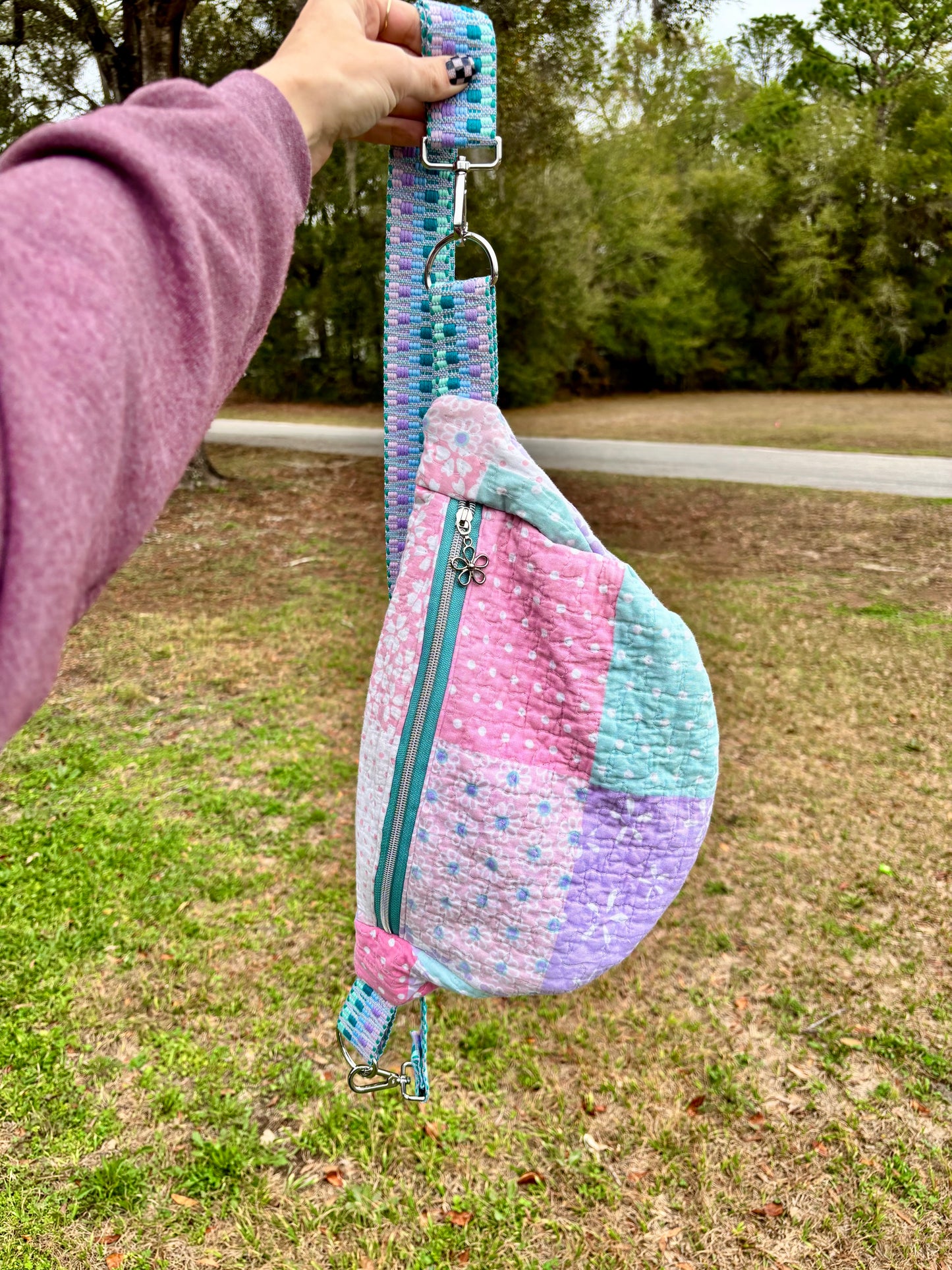 CUSTOM Quilted Crossbody bag