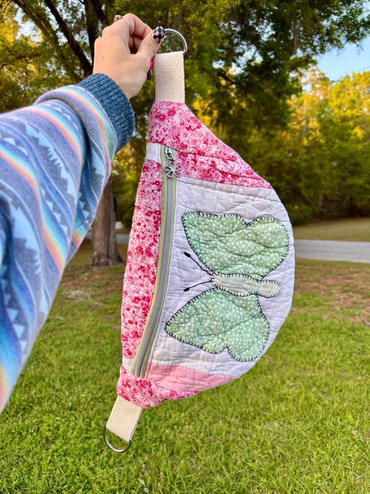 Quilted crossbody bag