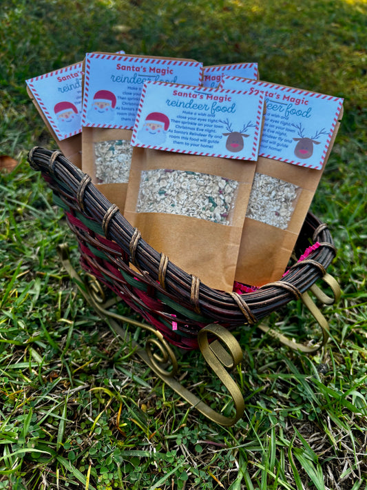 Santa‘s magic reindeer food ￼